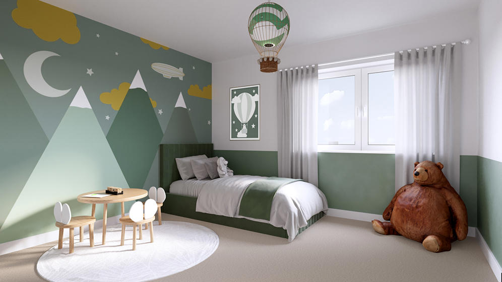 Russell Kids Bedroom View 5K Plot22
