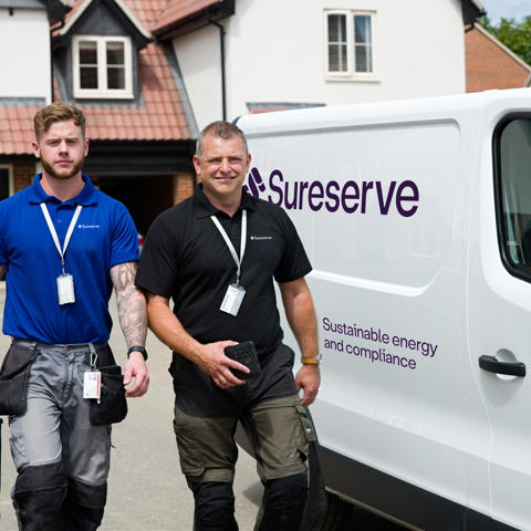 SCC Walking Drom Van