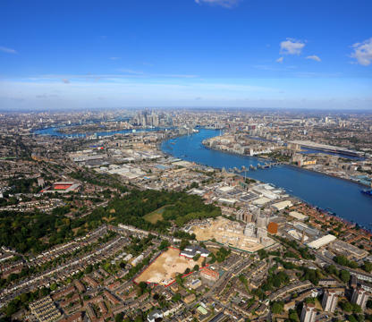 Skyline Of Woolwich Area Lifestyle