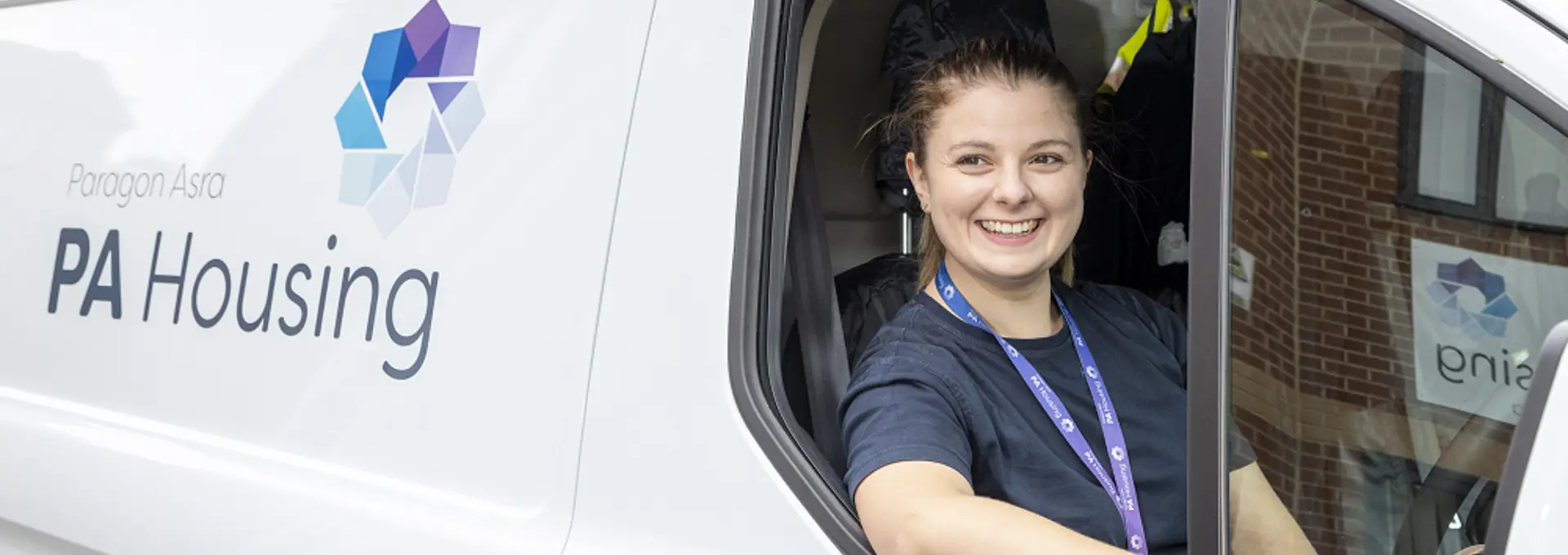 Steph Ward - inside van