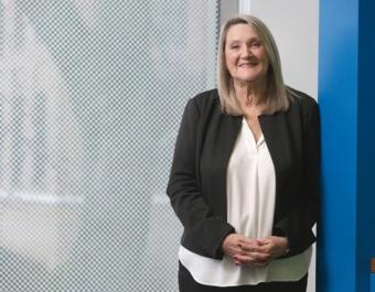 Yvonne Arrowsmith Blue Wall