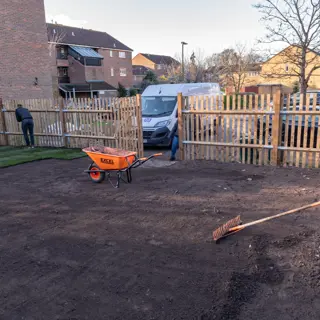 NC02 News Fulmer Close Allotment Transformation Dec 2024 8
