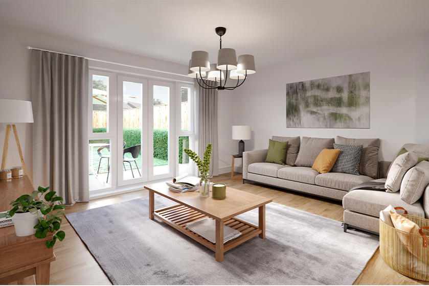 Hestia Green Living Area CGI