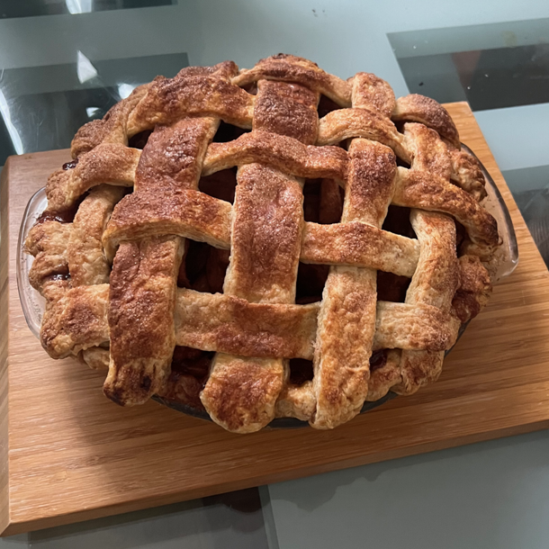 Lattice Apple Pie