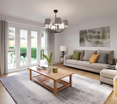 Hestia Green Living Area CGI (Specs Subject To Change And For Illustrative Purposes Only)